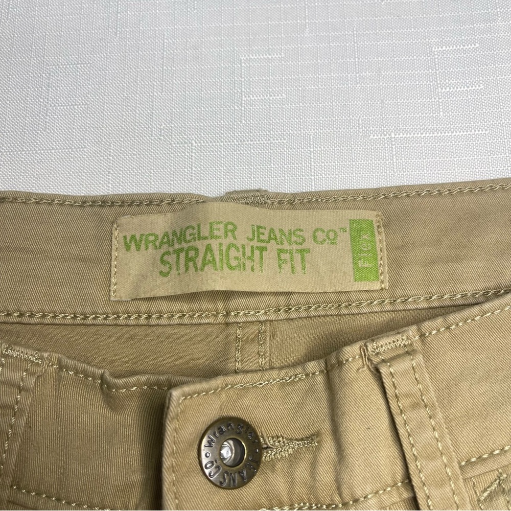 Wrangler Flex Straight Fit Khacki Pants (30x30) - Picture 5 of 12